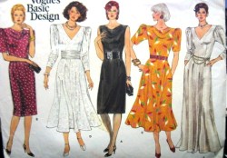 1335 LONGER  STRAIGHT-FLARE DRESS SLVS OR NOT PATTERN 6-10